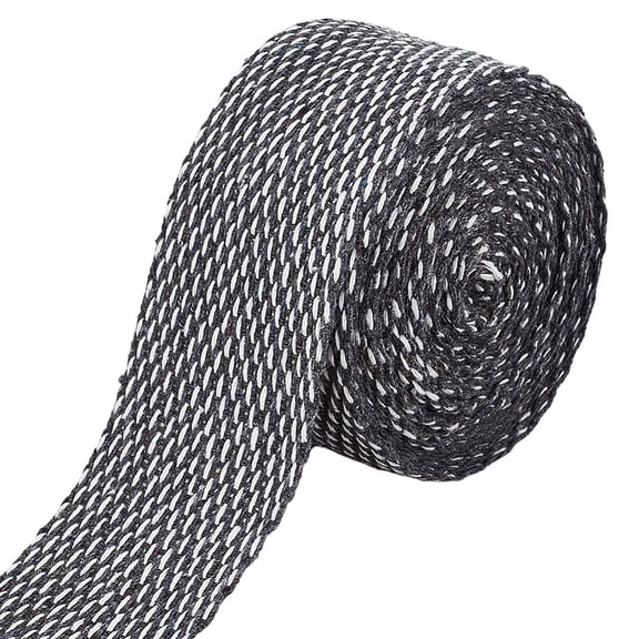 10 Yard Twill Tape 1.8 Inch Cotton Webbing for Carpet Bonding and Rug Tufting Woven Natural Ribbon for DIY Crafts