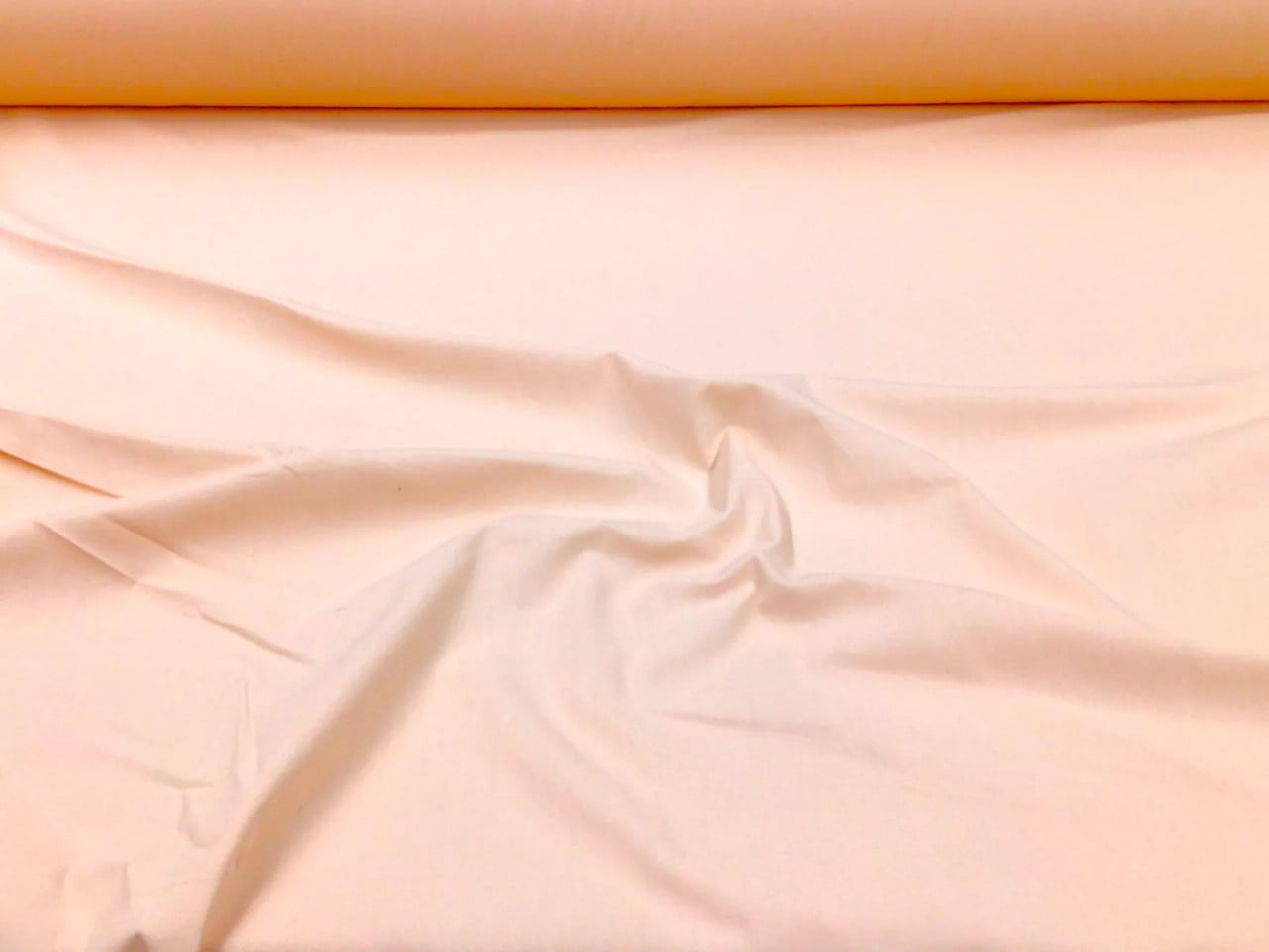 10 Yard lot Cotton Polyester 62 inch Apparel Fabric Solid Peach RR40
