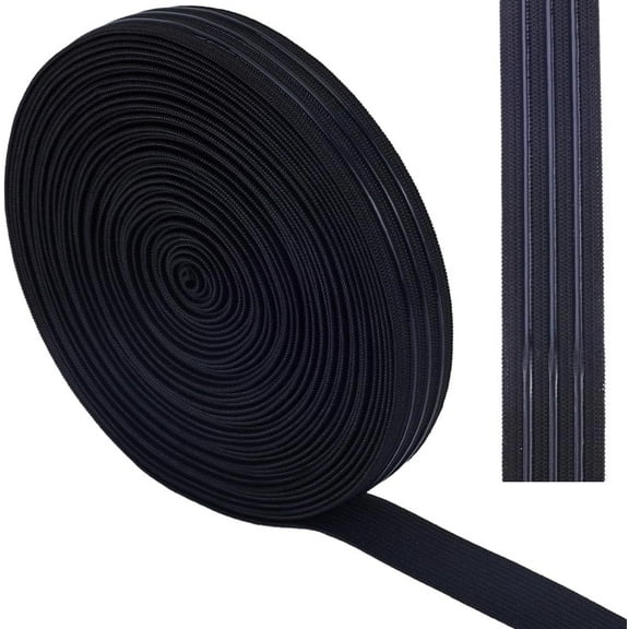 10 Yards 20mm Wide Non-Slip Elastic Ribbon Straight Line Silicone Elastic Gripper Band Tape Stretch Rubbers Elastic Straps Belt Waistband