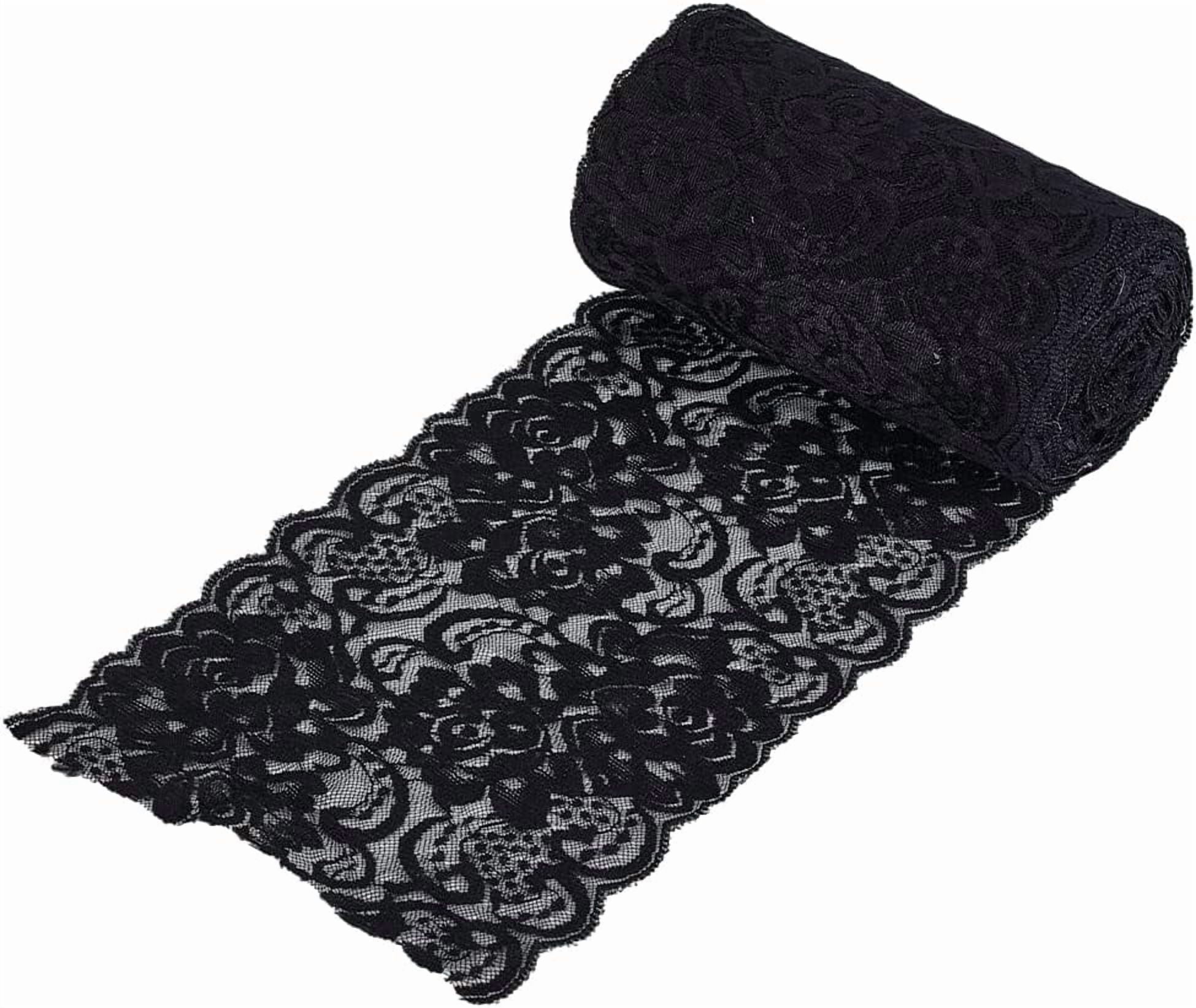 Lace Trim Ribbon - Cross Gothic Lolita Style, 5 Yards, For Sewing, Crafts, Wedding Dress Decor