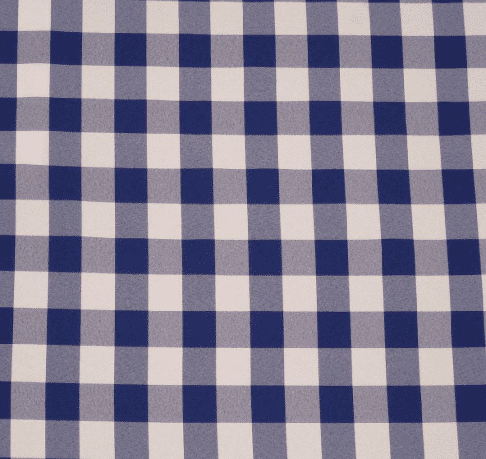 10 Yards Checkered Fabric 60" Wide Gingham Buffalo Check Tablecloth