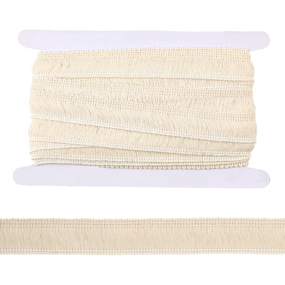 10 Yards Cotton Tassel Fringe Trim Macrame Fringe Trim 25mm Wide Boho Tassel Ribbon Old Lace Edging Trimmings