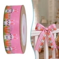 thumbnail image 1 of 10 Yards Easter Ribbon for Wrapping Gifts, Spring Ribbon Easter Colorful Dots Ribbon, Spring Summer Wreath DIY Crafting Gifts Wrapping Bows Party Decoration, 10mm, 1 of 9