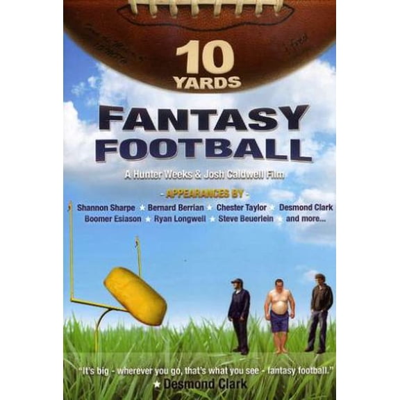 10 Yards: Fantasy Football [DVD] NEW