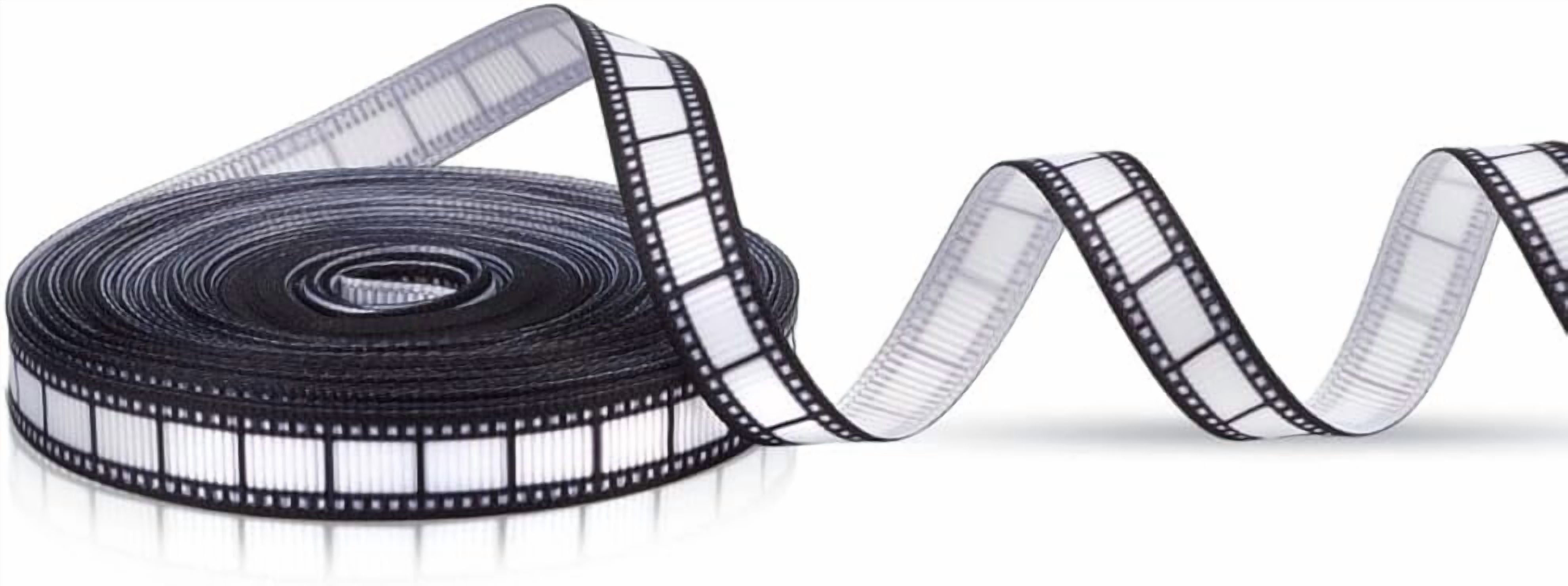 Filming With Ribbons 10 Yards Filmstrip Ribbons Movie Film Reel Ribbon 0.4 inch Vintage ...