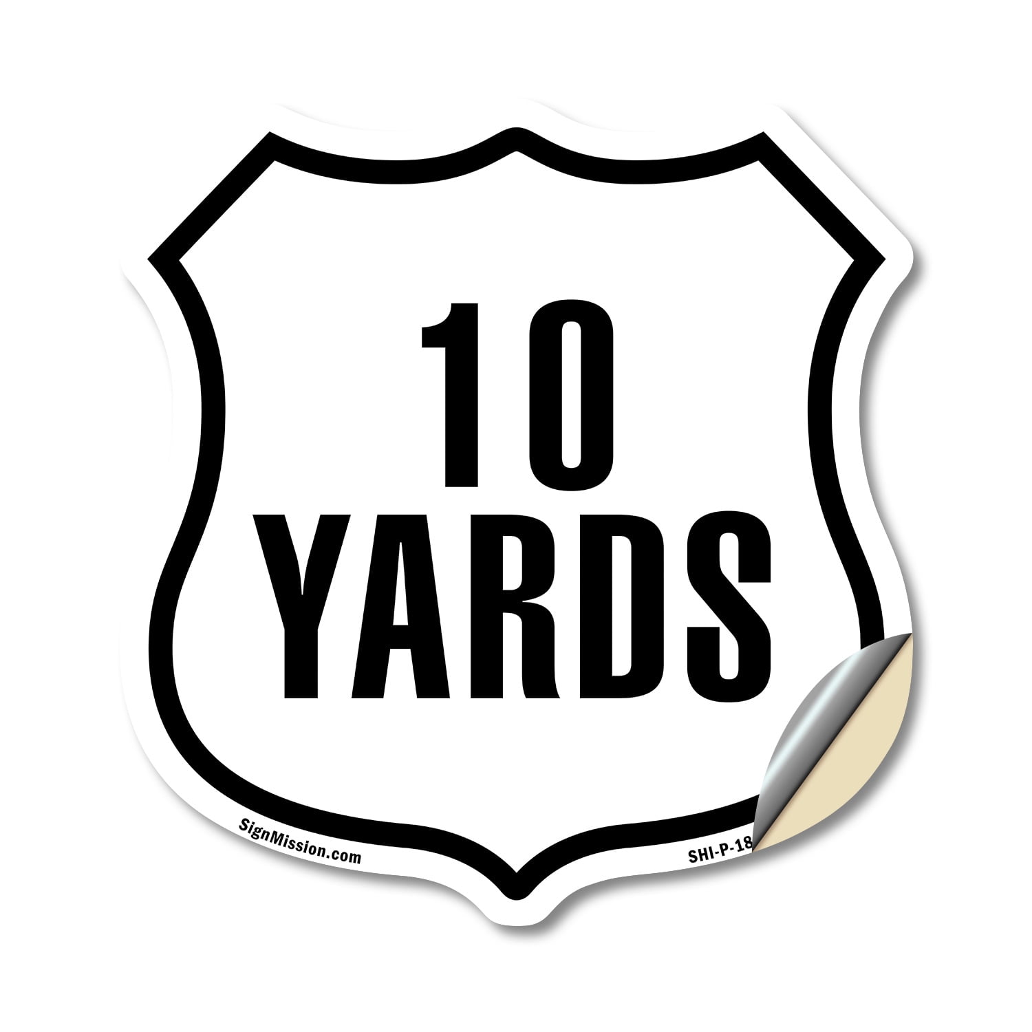 10 Yards Golf Course Running Race 5k Marathon Distance Marker (2 Pack ...