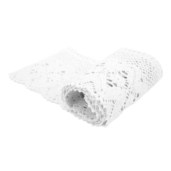 10 Yards Lace Ribbon, Exquisite Decorative Accessories Lace Ribbon Cotton Thread Craft Lace, Clear Pattern For Diy Sewing, Card Making, Scrapbook, Bows Making