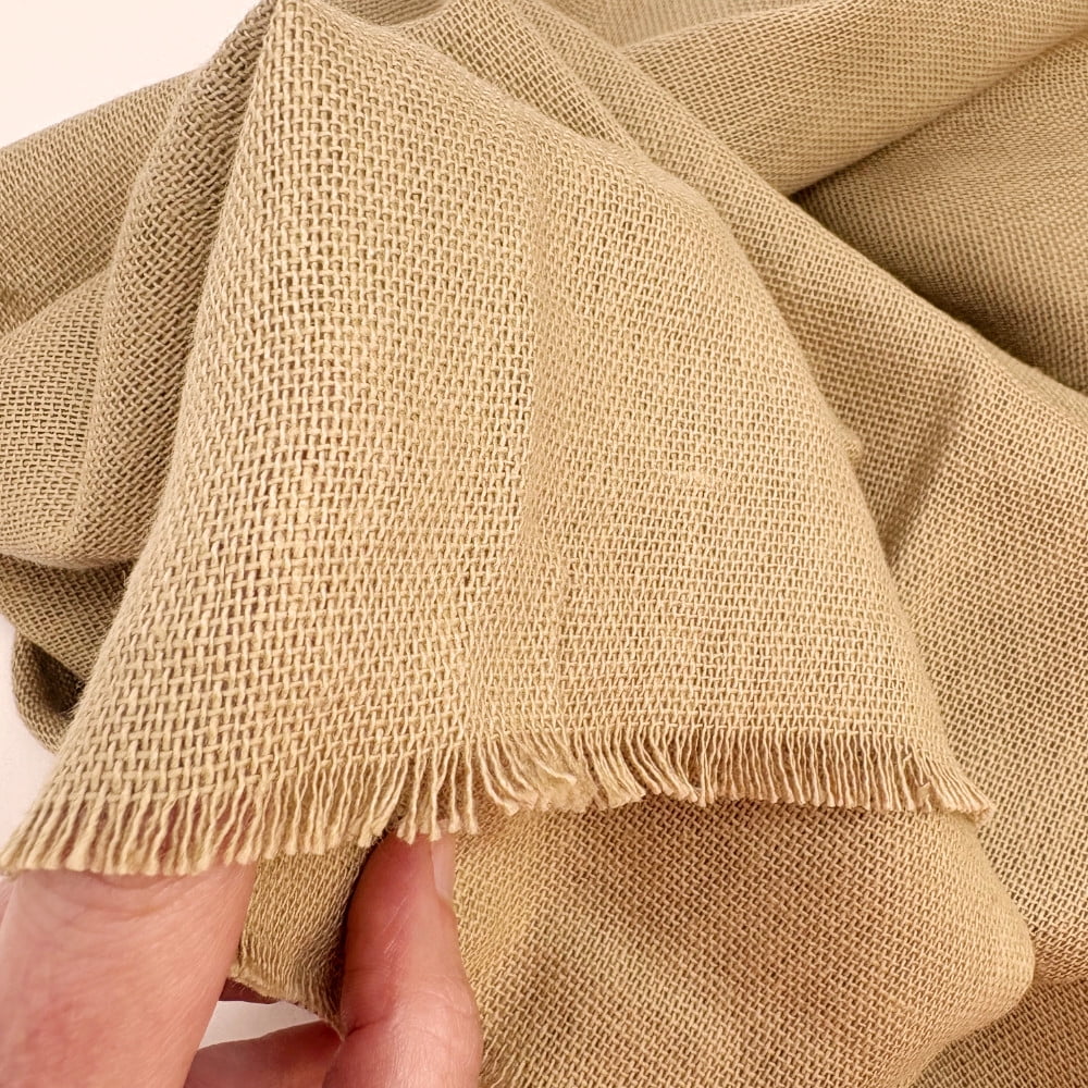 tobacco cloth fabric 10 Yards Medium Weight Primitive Khaki Tobacco Cloth Fabric
