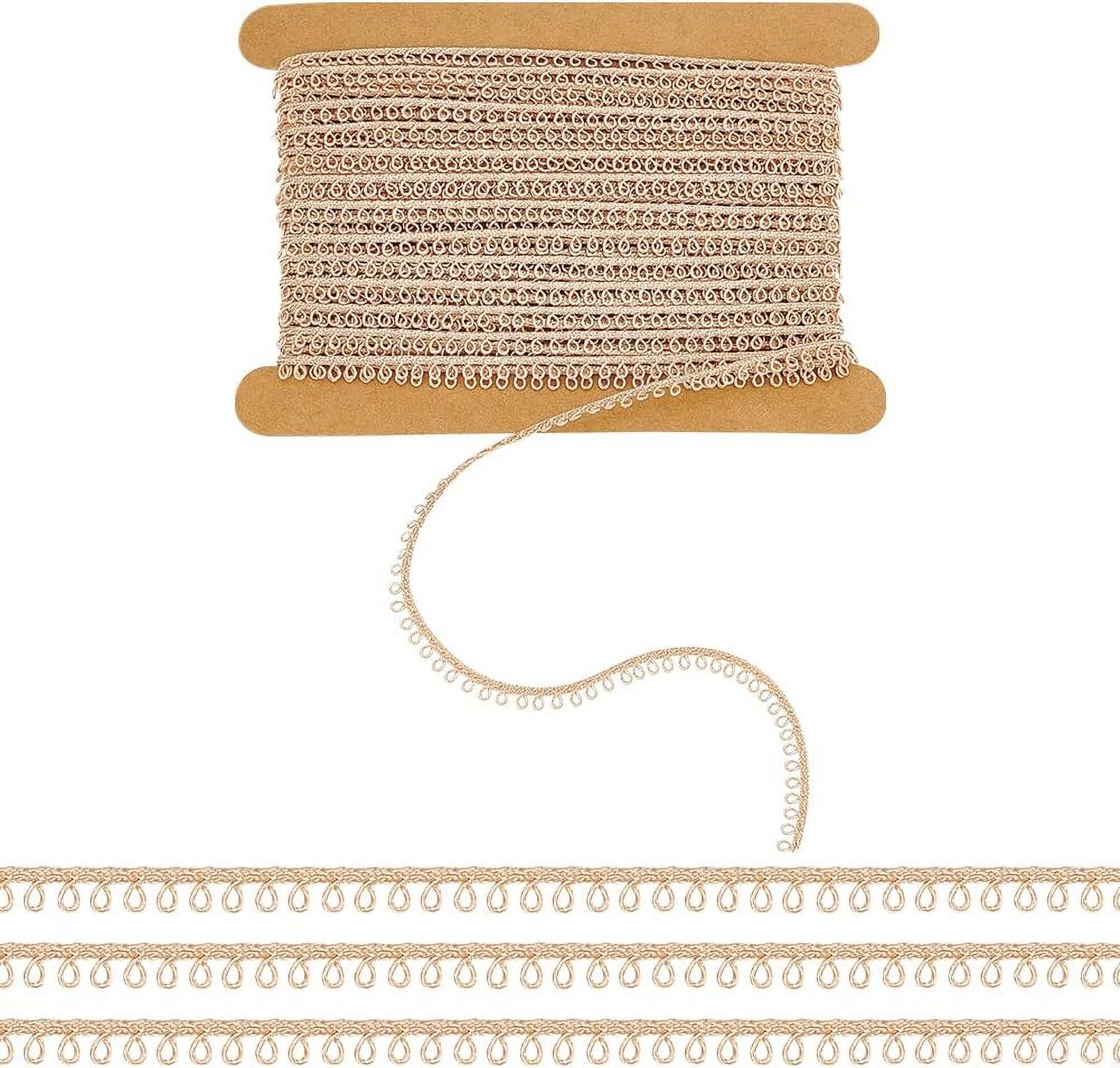 10 Yards Picot-Edge Lace Trim 1/8