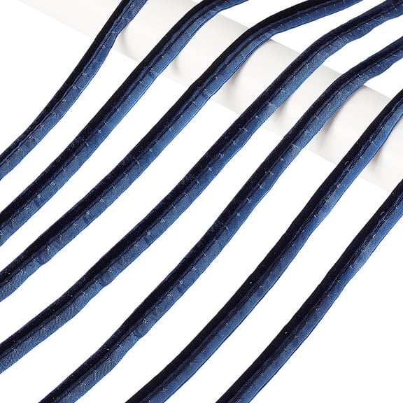 10 Yards Piping Bias Tape 1/2 Inch Velvet Piping Trim with Welting Cord Polyester Lip Cord Trim