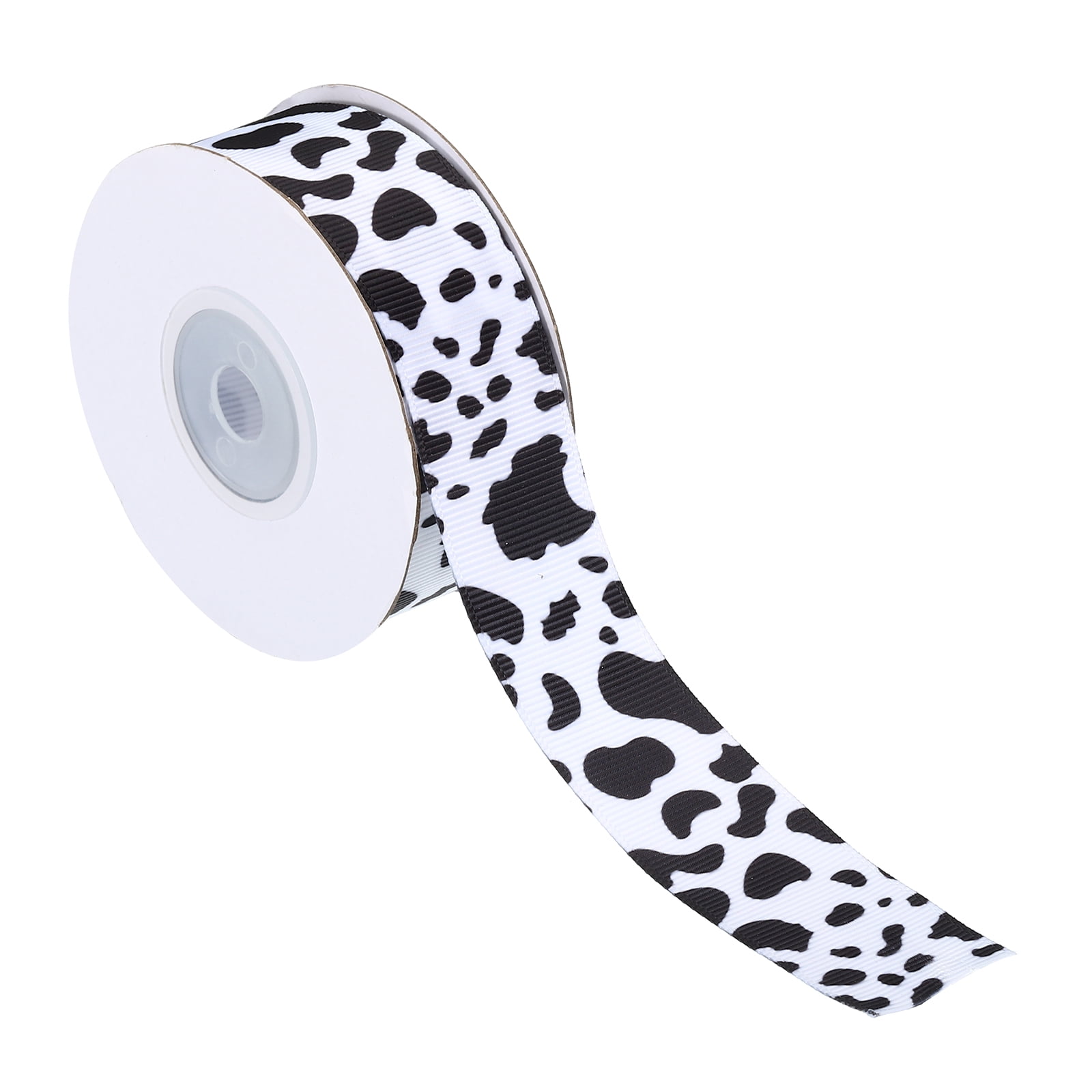 Cow Ribbon 10 Yards Ribbon for Gift Wrapping, 1pcs 25mm / 1inch Cow Print Ribbons ...