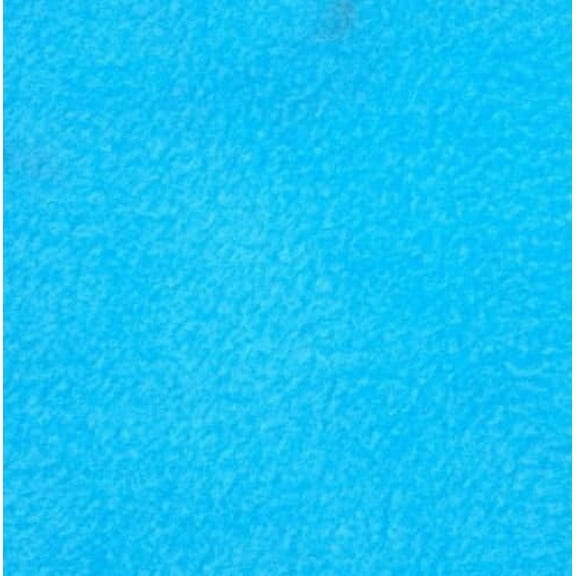 10 Yards Solid and Print Bolt Solid Anti-Pill Polar Fleece; No-Sew Tie Blanket Fabric Full Piece (Turquoise)