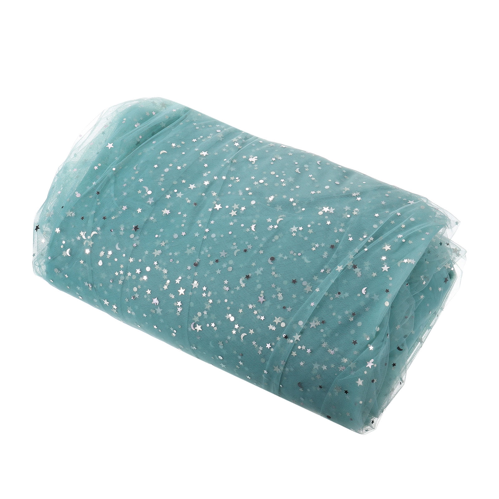 10 Yards Tulle Fabric, 63inch Glitters Tulle Fabric Rolls Sequin Ribbon ...