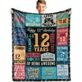 thumbnail image 1 of 10 Year Old Boy Gift, Best Birthday Gifts for 10 Year Old Boy, 10 Year Old Boy Birthday Gifts, Boys Age 10 Gifts Ideas, 10 Yr Old Gifts for Boys, 10th Birthday Decorations for Boys Blanket 60"X 50", 1 of 5