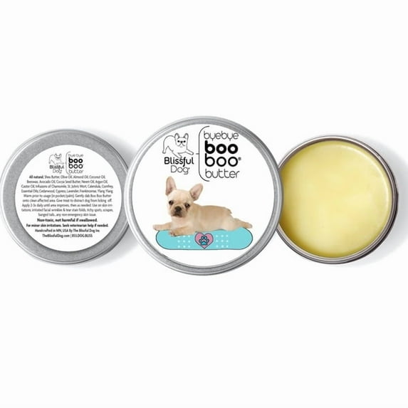 The Blissful Dog® Boo Boo Butter I All-Purpose Balm for Scratches, Scrapes and Skin Irritations I All Natural I Veterinarian Recommended I 1-Ounce Tin