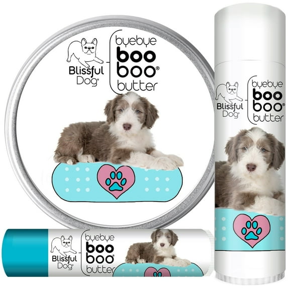 The Blissful Dog® Boo Boo Butter I All-Purpose Balm for Scratches, Scrapes and Skin Irritations I All Natural I Veterinarian Recommended I 0.50-Ounce Tube