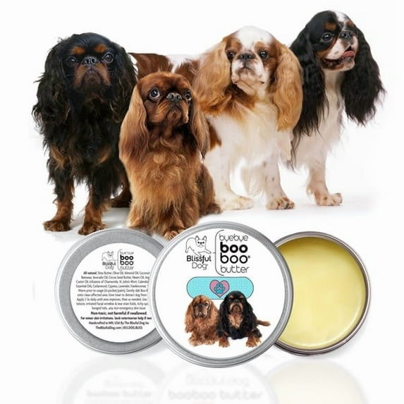 The Blissful Dog® Boo Boo Butter I All-Purpose Balm for Scratches, Scrapes and Skin Irritations I All Natural I Veterinarian Recommended I 8-Ounce Tin