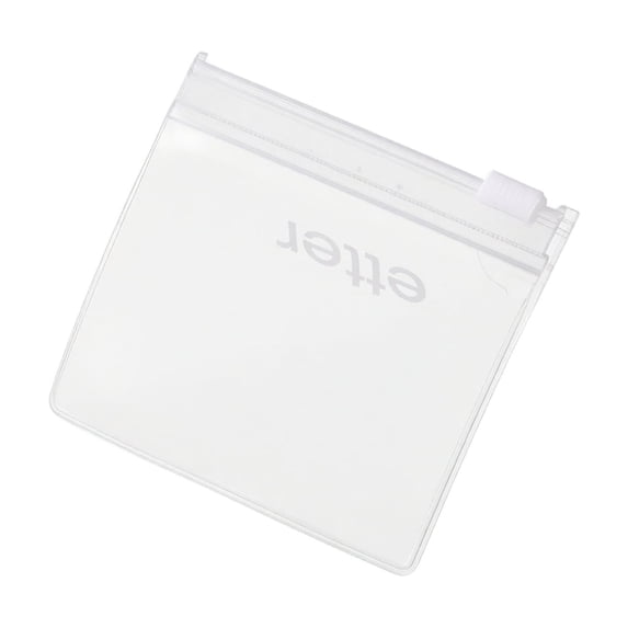 10 Zippered Pill Pouches Organizer Plastic Bags, Reusable Translucent Medicine Organizer Sealing with Slide Lock Writable Label, Plastic Self Sealing Travel Medicine Organizer