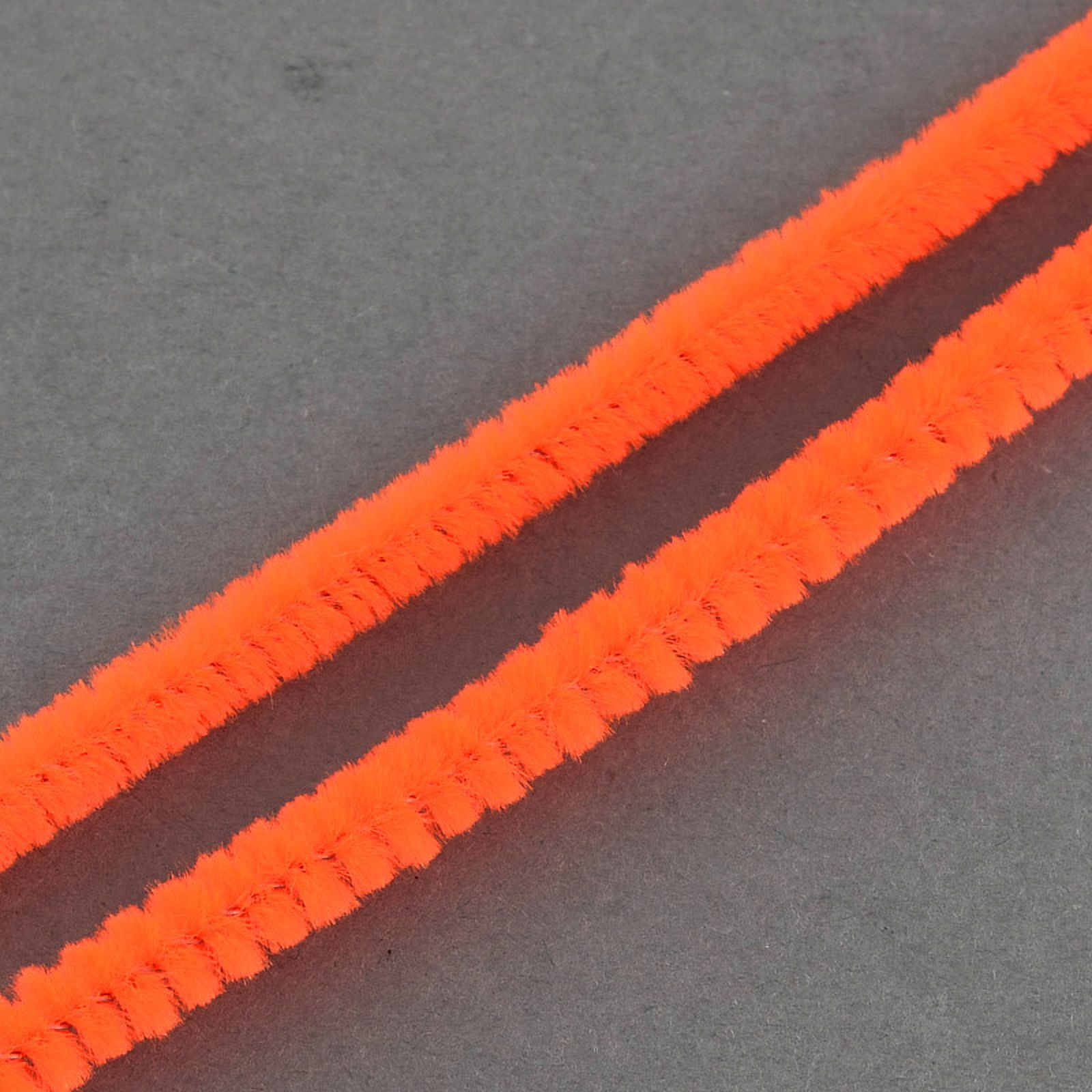 10 bundle 11.8 inch Pipe Cleaners DIY Chenille Stem Tinsel Garland Craft Wire Tomato 300x5mm