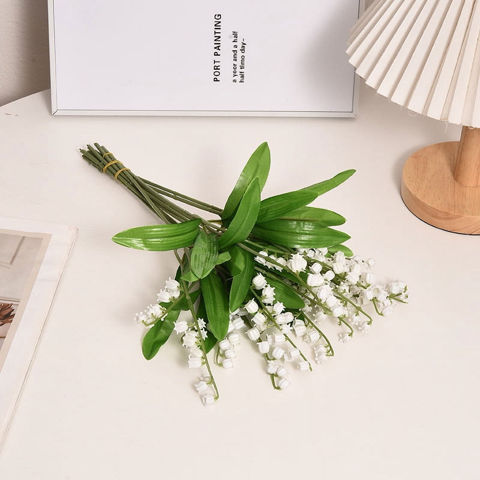 10 bundles of Faux Lily of The Valley Stems Plant Simulation Plants