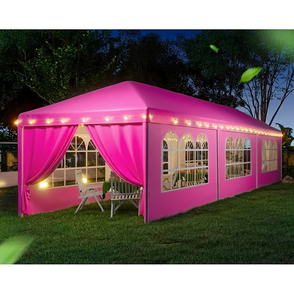 10 by 30 Foot Outdoor Party Canopy Tent with Removable Side Walls for ...