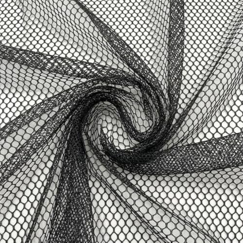 10 count Black Stretch Weaving Nets - Flexible Triple Helix Hair Net for Sew-in Weave Styles, Soft & Breathable Mesh Fits Scalp Contour, Durable Weave Net Cap for Braiding, Salon & Use