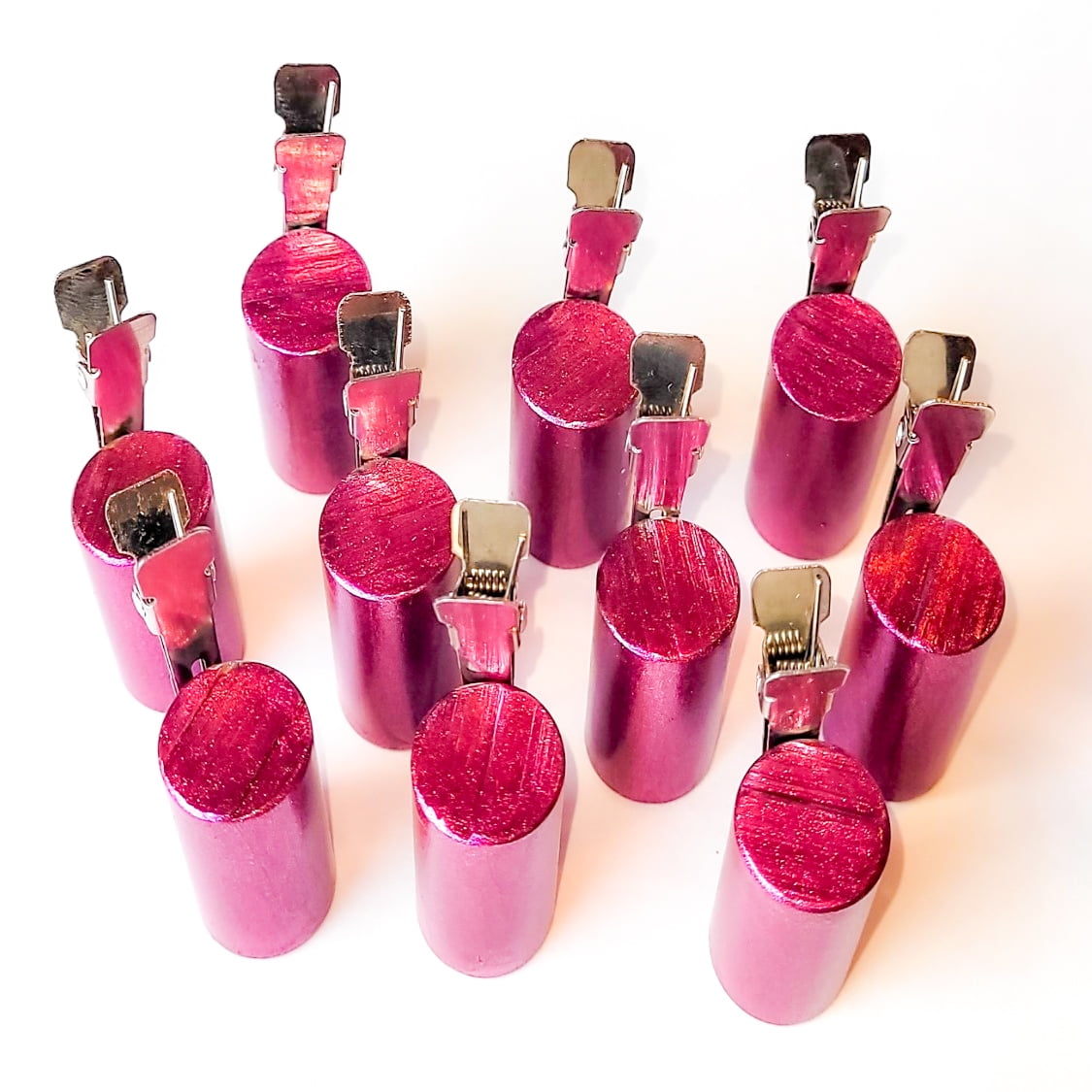 10 count, SM, AviZodi Hair Stretching Clips (Avi-PinkPurple)