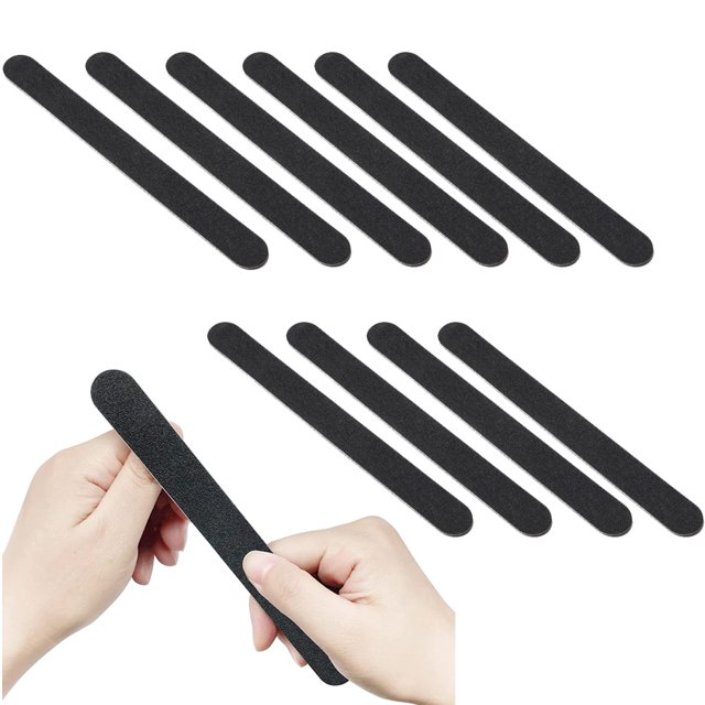 10 enhancement sanding enhancement file strips Black thin sand sanding