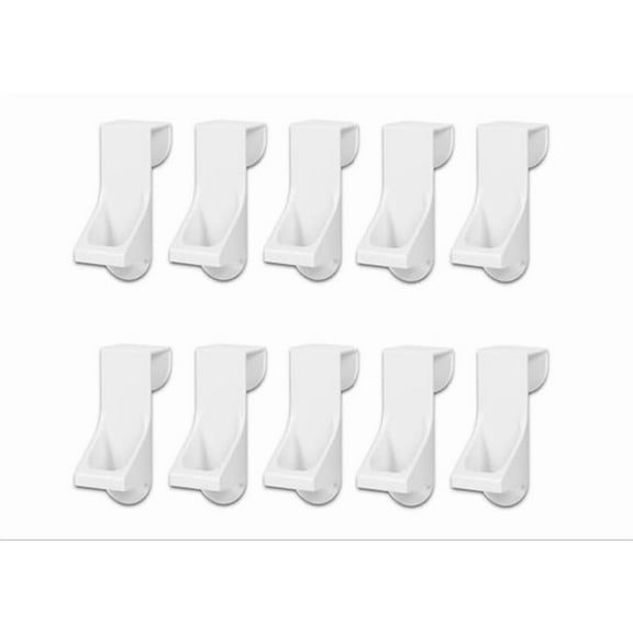 10 for Pack Damage-Free Spray Bottle Rack: Easy Install & Space-Saving Organizer