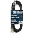 10 ft 12 Gauge Heavy Duty Extension Cord Lighted SJTW Indoor