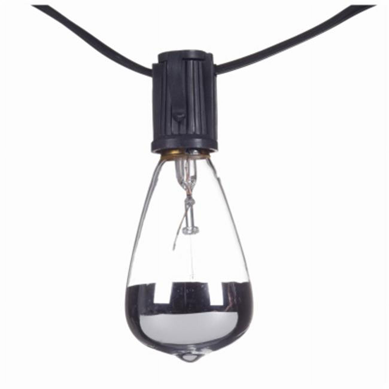 10 ft Black Cord Multi-colored Incandescent Outdoor Light Set