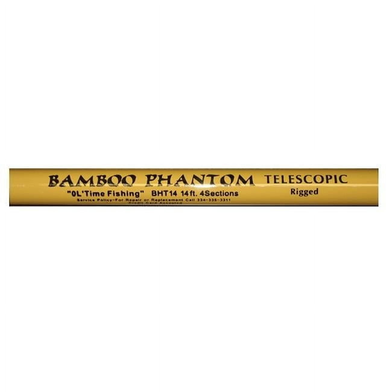10 ft. Bamboo Phantom Telescopic Fishing Pole 10 ft. Bamboo Phantom Telescopic Fishing Pole