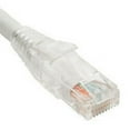 thumbnail image 1 of 10 ft. CAT5E Clear Boot Patch Cord, White, 1 of 1