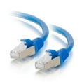 thumbnail image 1 of 10 ft. Cat6 Snagless Shielded Ethernet Network Patch Cable, Blue, 1 of 1
