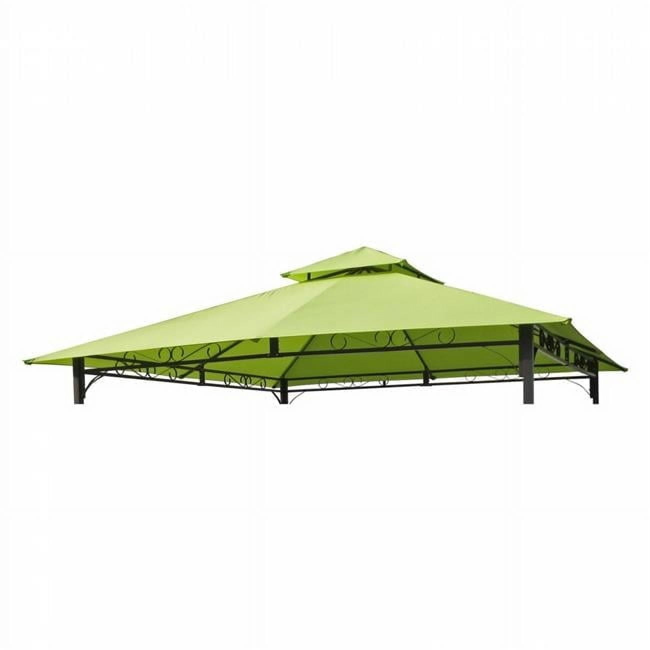 10 ft. Gazebo Canopy St. Kitts Replacement Top, Light Green