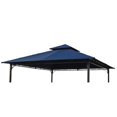 thumbnail image 1 of 10 ft. Gazebo Canopy St. Kitts Replacement Top, Navy, 1 of 1