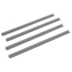 10 ft. High Gray Angle Post Bulk Rack, Set of 4