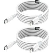 10 ft Lighting to USB c Cable 2 pack