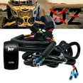 thumbnail image 1 of 10 ft. Power Busbar Distribution Block Wire Harness Kit with Momentary On/Off Horn Rocker Switch Compatible with 2018-2023 Can-Am Maverick X3 Max RS Turbo RR Sport Trail Defender, 1 of 4