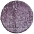 thumbnail image 1 of 10 ft. Purple Shag Hand Tufted Handmade Round Area Rug - Purple - 10 ft., 1 of 1