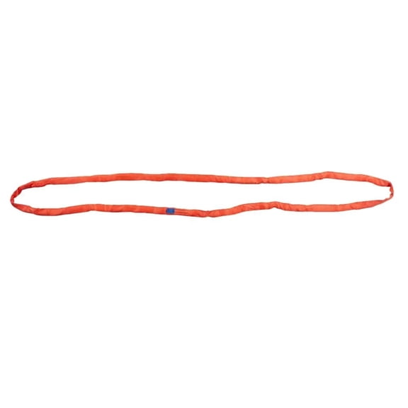 10 ft Red Polyester Endless Round Sling 13200 LBS Vertical Capacity | 10600 LBS Choker | 26400 LBS Basket | Heavy Duty Endless Sling for Wrecker Recovery, Lifting & Towing