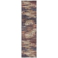thumbnail image 1 of 10 ft. Rust Abstract Power Loom Runner Rug, 1 of 1