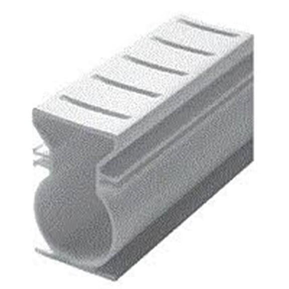 10 ft. Super Drain, White