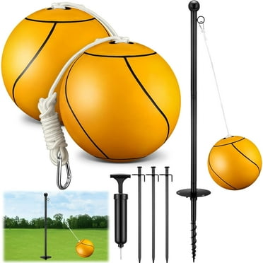 Lifetime Portable Tetherball Set, 96 inch System for Driveway Sports ...