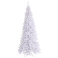thumbnail image 1 of 10 ft. x 50 in. White Slim Fir Artificial Christmas Tree Unlit with 2260 Tip Count, 1 of 1