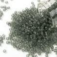thumbnail image 1 of 10 g TOHO Round Seed Beads Japanese Seed Beads (9F) Transparent Frost Light Gray 8/0 3mm Hole: 1mm 222pcs/10g, 1 of 5