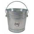 thumbnail image 1 of 10 gal Round Trash Can, Silver, Galvanized Steel, 1 of 1