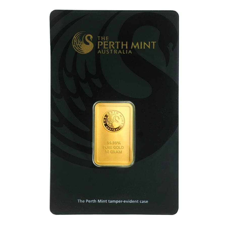 10 gram Gold Bar - The Perth Mint w/ Assay