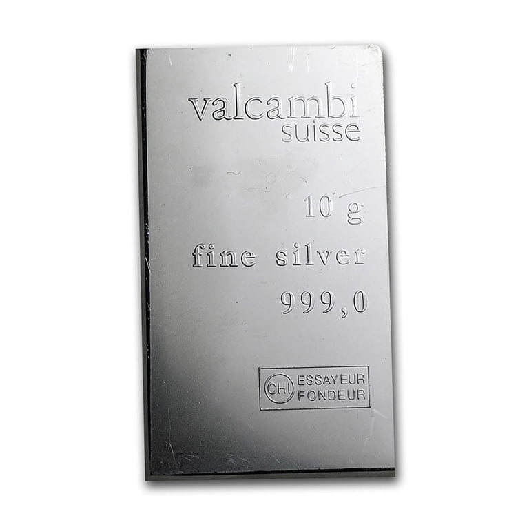 10g Pure Silver Bar - Quality Secondary Market - Walmart.com