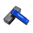 thumbnail image 1 of 10 holes Harmonica, Mouth Organ, Practical Portable Educational Kids Harmonica Musical Instrument Play Toy for family toddlers Children Blue, 1 of 8